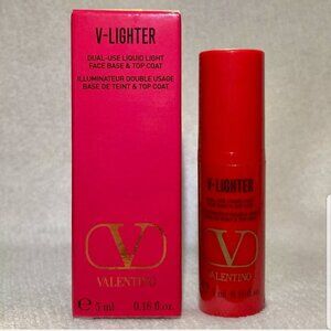 Valentino V-Lighter dual use liquid light face base & top coat